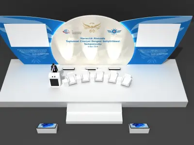 Session Special Stage 095 3D model