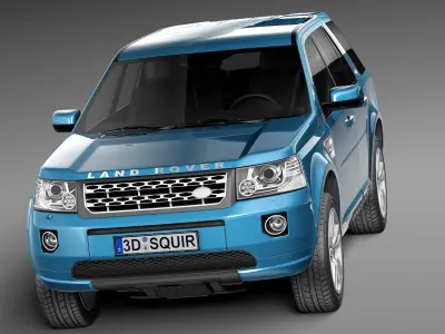 LandRover Freelander 2 2013 3D model