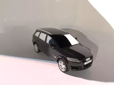 Audi Q7 Car 3D Model 3D model