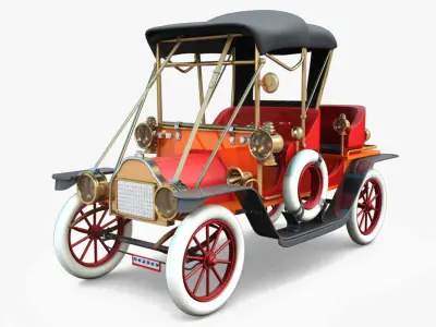 antique car 3D model