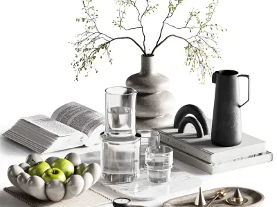 Decorative set14 3D model