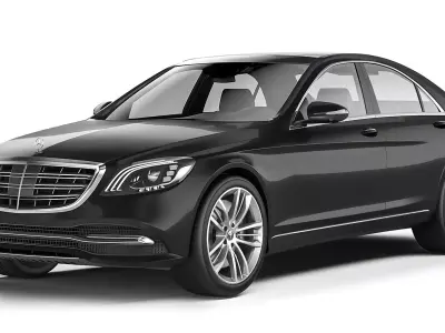 Mercedes-Benz S-Class 2018 3D model