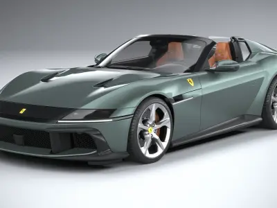 Ferrari 12Cilindri Spider 2025 3D model