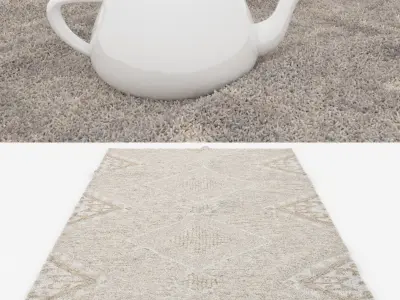 Rugs No 483 Low-poly 3D model