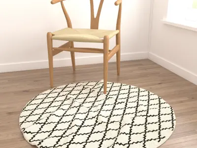 Rugs No 638 Low-poly 3D model