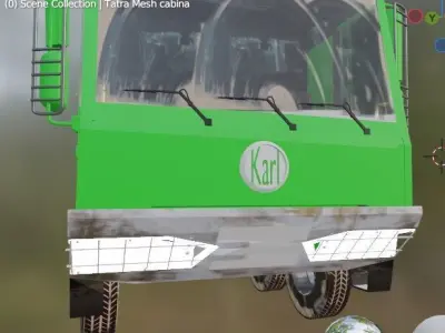 KARL Hydrogen truck  3D model