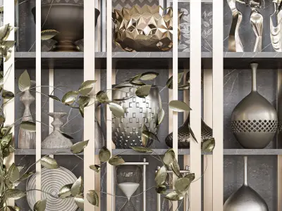 decorative set 46 3D model