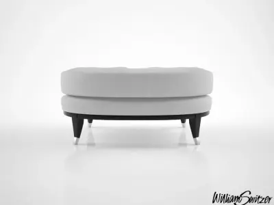 William Switzer The Juliane Ottoman 3D model