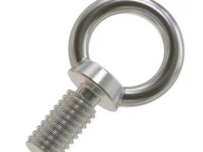 Steel Eye Bolt 3D print model