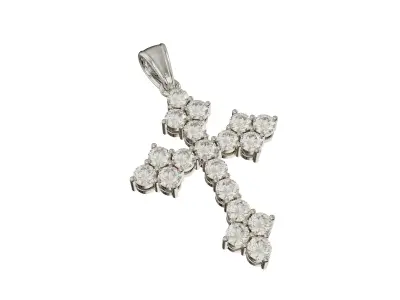 CROSS PENDANT 3D print model