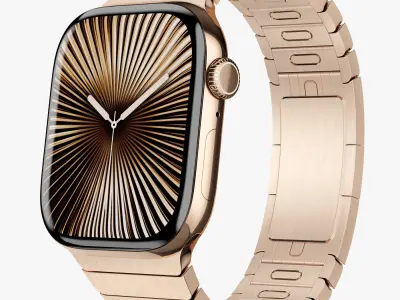 Apple Watch Series 10 Titanium All colors 3D model