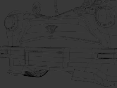 Vintage car Free 3D model buy