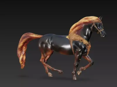 Horse - Christmas Creations 3D print model purchase
