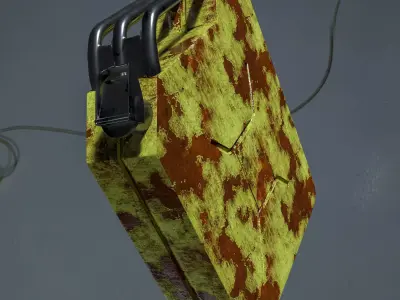 Gasoline 3D Model Ready For Game 3D model