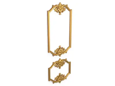 Classic decor ornament 163 3D model