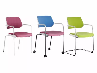 Steelcase QiVi Chair 3D model