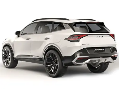 KIA Sportage 2023 3D model