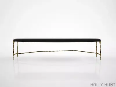 Holly Hunt VL bench 3D model