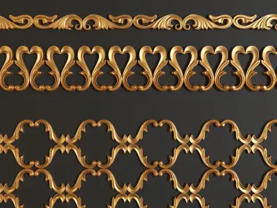 ornament 3D model 12