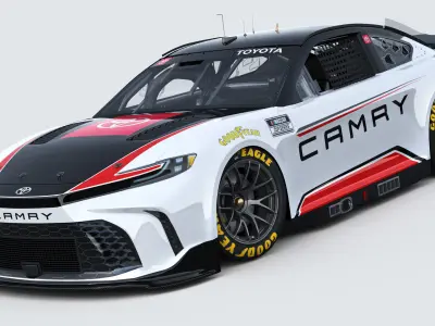 Nascar Toyota Camry 2024 Template 3D model