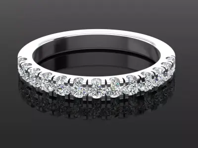 Band Ring 3D print model 108