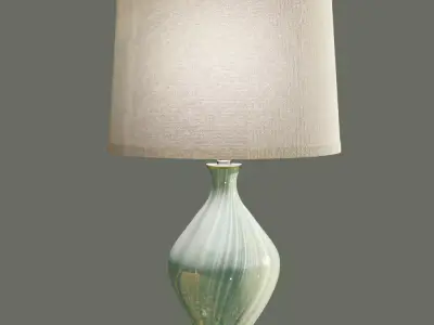 Cirrus Art Glass Lamp 3D model