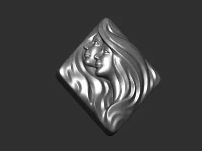 Beauty 3D print model