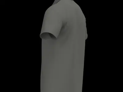 Male polo tshirt Free 3D model