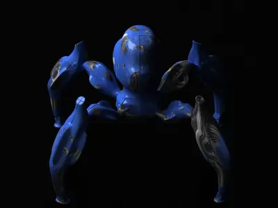 Spider Robot  3D model