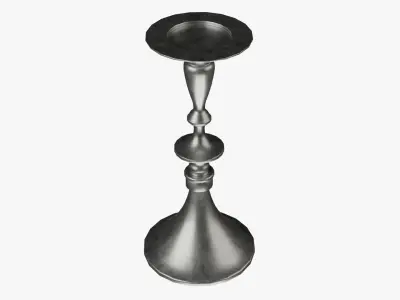 Candle Holder Low-poly 3D model