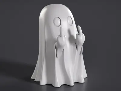 Rude Ghost 3D model