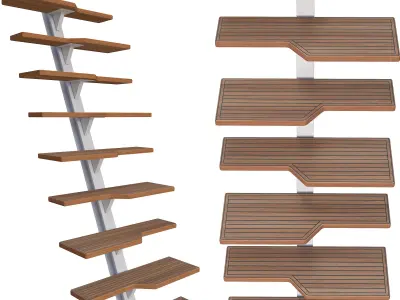 Stairs Yacht 3D model