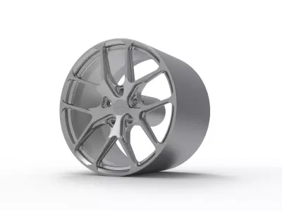 FORGELINE VX1R WHEEL 3D PRINT MODEL  3D print model
