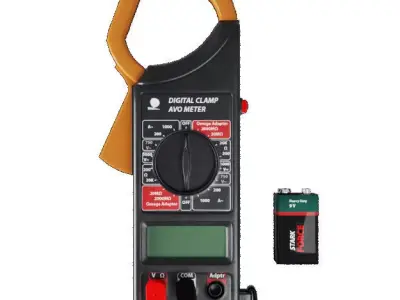 Digital AVO Meter 3D model