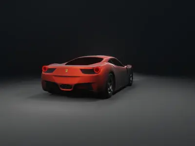 458 Italia 2013 3D model