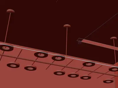 Chandelier 12 Free 3D model