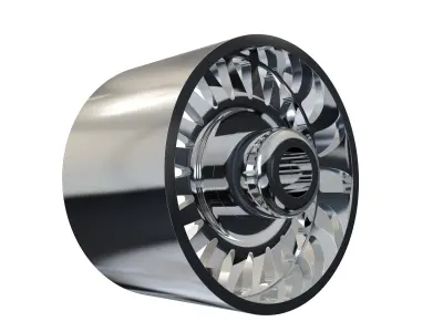 JTX REAR SCHIZO DUALLY WHEEL 3D MODEL 3D print model