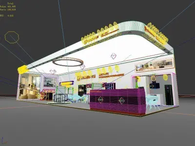 Exhibition - Area - 18X6-3DMAX2009-06 3D model