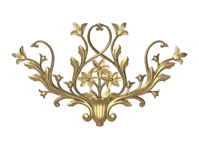  decorative pattern ready for 3D printing 3D model