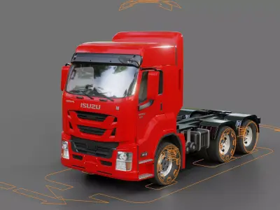 Isuzu Giga Tractor Head 3D model