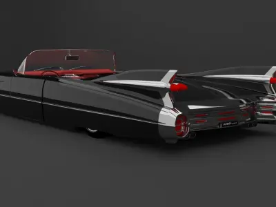 cadillac eldorado deville 1959 3D model