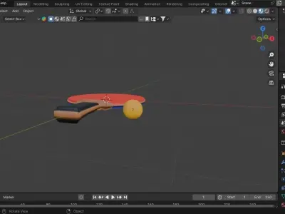 TABLE TENNIS Free low-poly 3D model