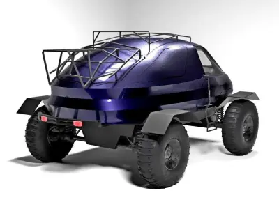 Machine bug suv 3D model