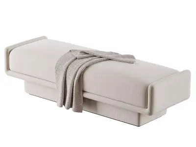 Lilas Bench 01 3D model