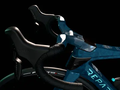 Bianchi Oltre RC with 140th anniversary livery  3D model