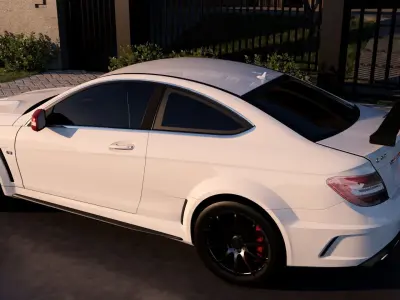 Mercedes 63 AMG  3D model