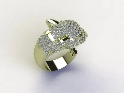 Tiger Ring Puma 3D model