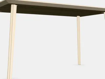 LISABO Table Low-poly 3D model