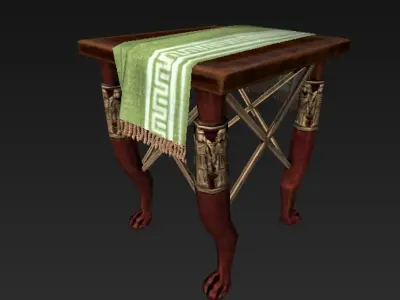 Roman Cloth Fancy Low-poly 3D model