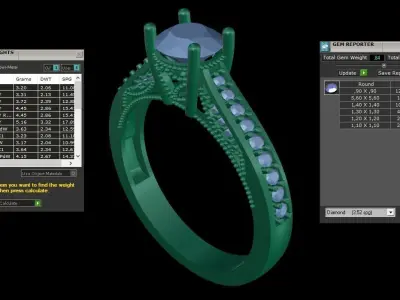 ring code  386 3D print model